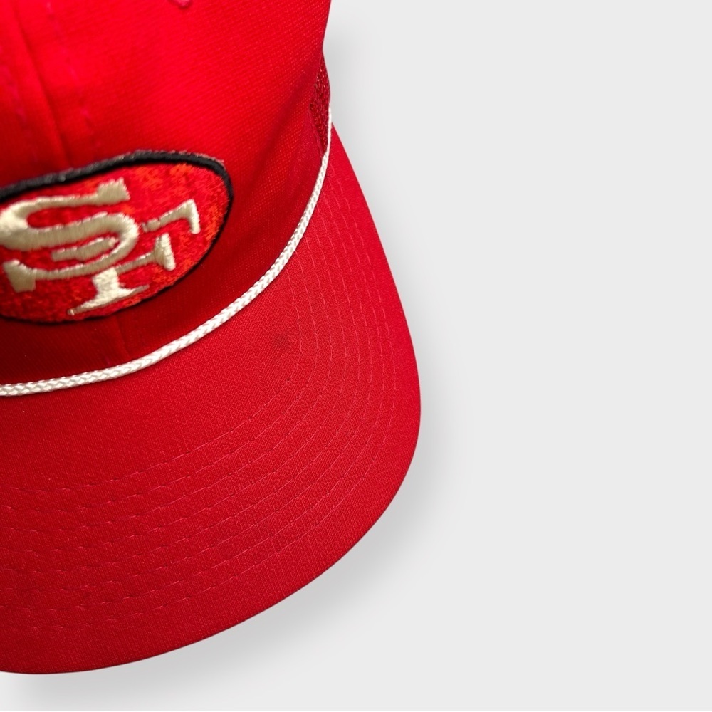 Vtg San Francisco 49ers Trucker Snapback Hat, Sports Specialties, Rope NFL - Picture 8 of 10